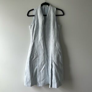 Etcetera light blue sleeveless dress